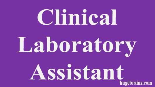 Clinical Laboratory Assistant