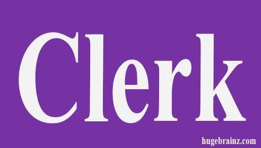 CLERK