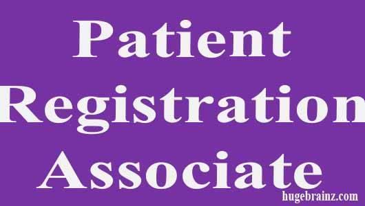 Patient Registration Associate