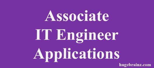 Associate IT Engineer Applications