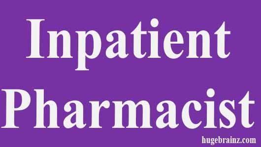 Inpatient Pharmacist