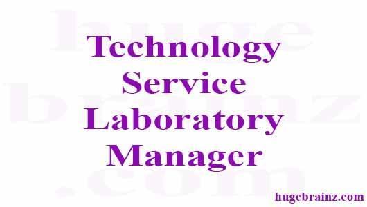 Technology Services Laboratory Manager