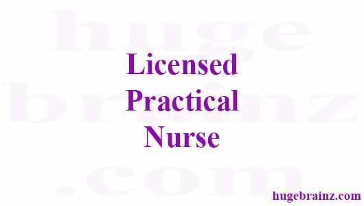 Licensed Practical Nurse