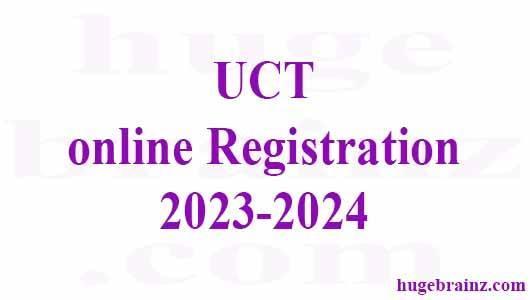 UCT online Registration