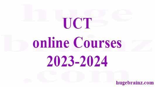 UCT Courses 2023-2024