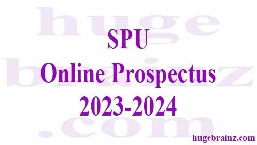 SPU  Online Prospectus 2023-2024