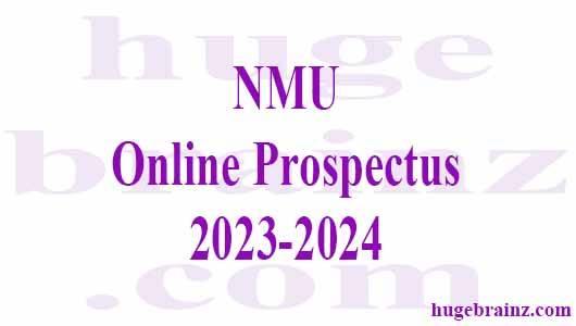 NMU  Online Prospectus 2023-2024