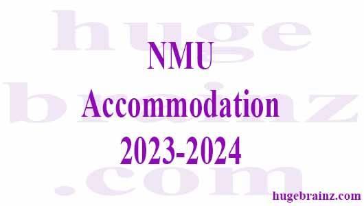 NMU  Accommodation 2023-2024