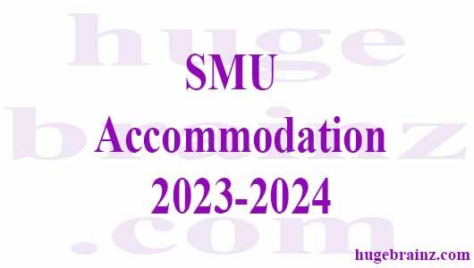 SMU  Accommodation 2023-2024