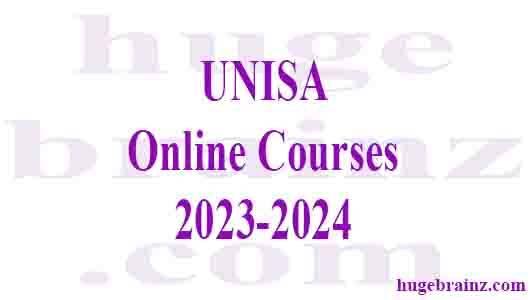 UNISA Online Courses 2024-2025