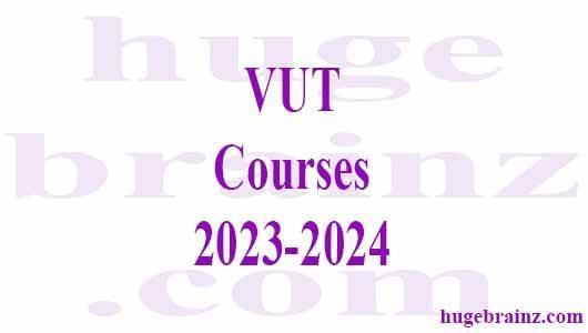 VUT Courses 2023-2024