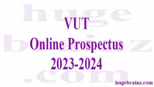 VUT Online Prospectus 2023-2024